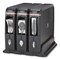 Dixie SmartStock 12.44 in. x 11.17 in. x 10.5 in. Wrapped Cutlery Dispenser - Black (1/Carton)
